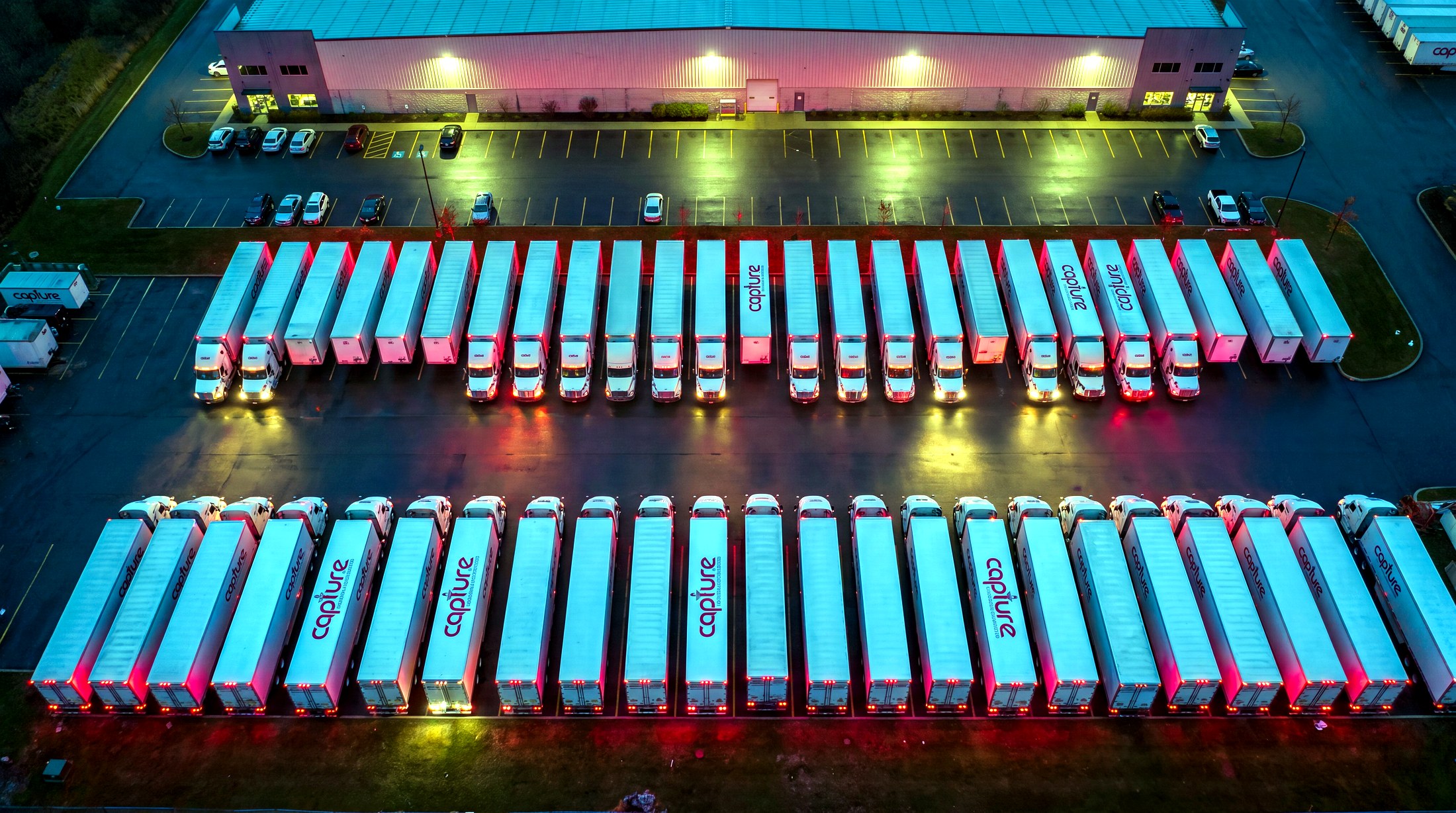 Capture Logistics fleet yard